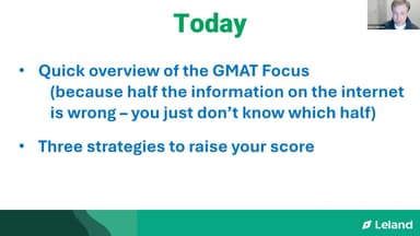 3 Essential Strategies to Nail the GMAT