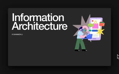 Information Architecture
