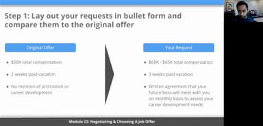 Negotiating the Offer: Negotiate the Offer & Close