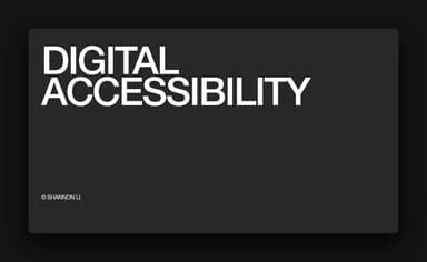 Digital Accessibility