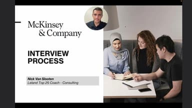 The McKinsey & Company Interview Process