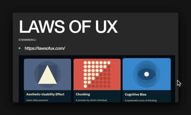 Laws of UX