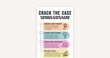 Case Interview Steps: Land Your Dream Consulting Job