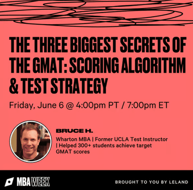 The Three Biggest Secrets of the GMAT: Scoring Algorithm & Test Strategy