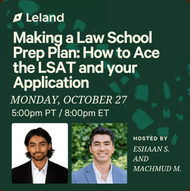 Making a Law School Prep Plan: How to Ace the LSAT and your Application