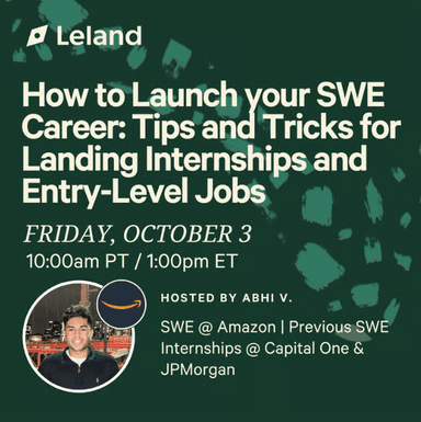 How to Launch your SWE Career: Tips and Tricks for Landing Internships and Entry-Level Jobs