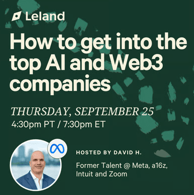 How to get into the top AI and Web3 companies