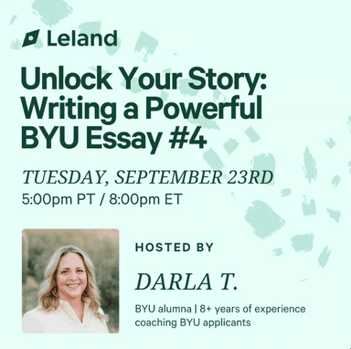 Unlock Your Story: Writing a Powerful BYU Essay #4