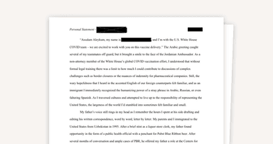 The Personal Statement that Got Me into Stanford Law