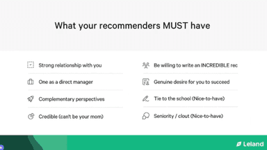 Preparing Your MBA Recommender Prep Packets