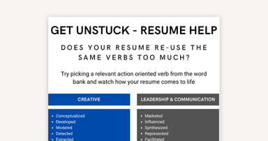 Resume Key Words