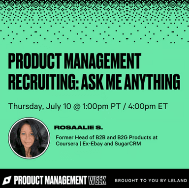 Product Management Recruiting: Ask Me Anything