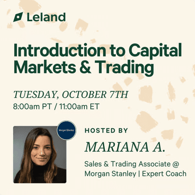 Introduction to Capital Markets & Trading