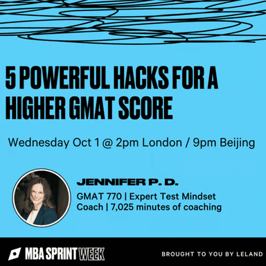 5 Powerful Hacks for a Higher GMAT Score
