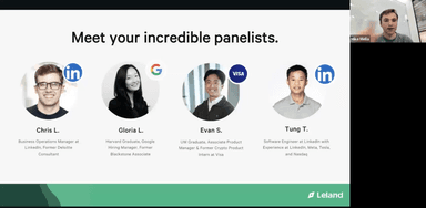 Landing Your Tech Internship: A Recruiting Panel