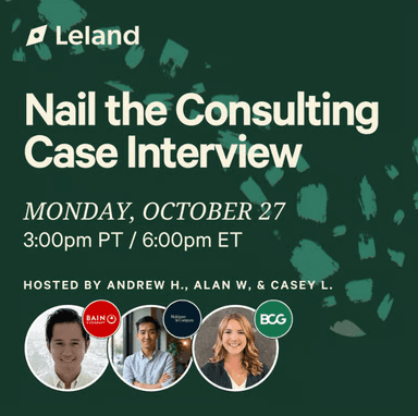 Nail the Consulting Case Interview