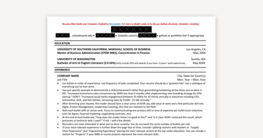 Recruiter-Approved Resume Template & Guide