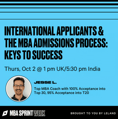 International Applicants & the MBA Admissions Process: Keys to Success
