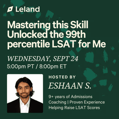 Mastering this Skill Unlocked the 99th percentile LSAT for Me