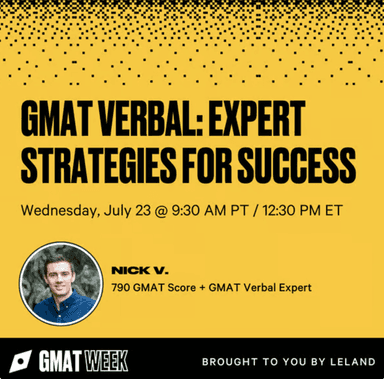 (Jul. 2025) GMAT Verbal: Expert Strategies for Success
