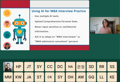 AI and Your MBA Application Do's and Don'ts for Interview Practice