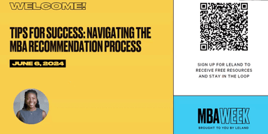Navigating the MBA Recommendation Process