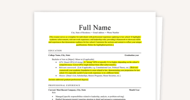 Law School Resume Outline: A Strategic Guide