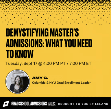 Demystifying Master's Admissions: What You Need to Know