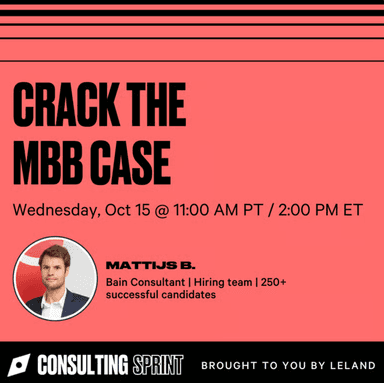 Crack the MBB Case