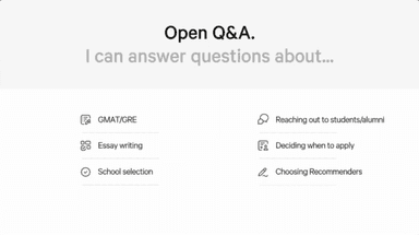 Forming an MBA Application Strategy + Ask Me Anything