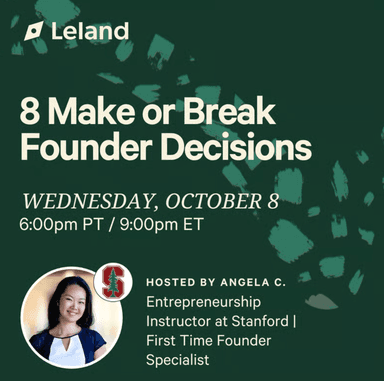 8 Make or Break Founder Decisions