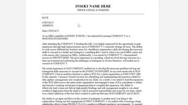 How to Structure a Quality Cover Letter
