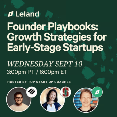 Founder Playbooks: Growth Strategies for Early-Stage Startups