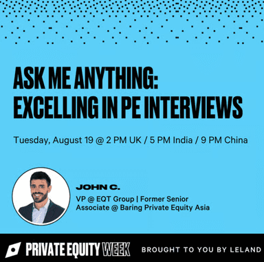Ask Me Anything: Excelling in PE Interviews