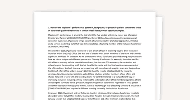 Stanford GSB: Recommendation for Inclusive Leadership