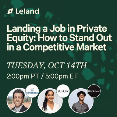 Landing a Job in Private Equity: How to Stand Out in a Competitive Market