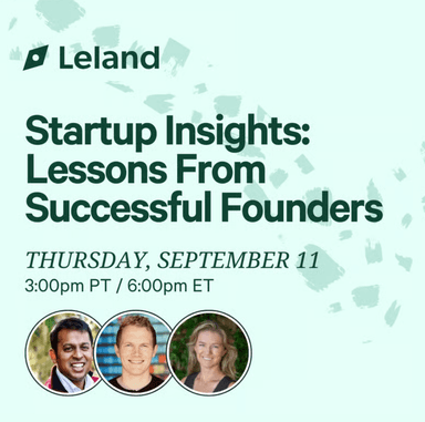Startup Insights: Lessons From Successful Founders