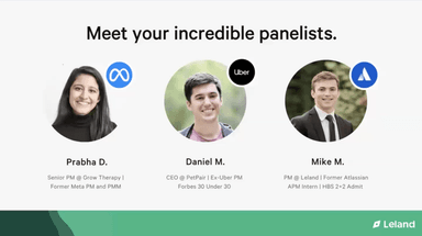 How to Break Into APM Programs Panel