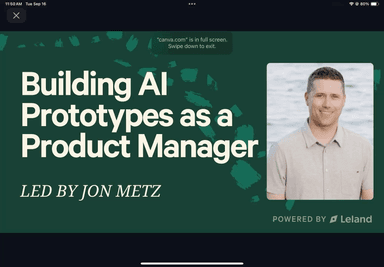 Build Prototypes as a Product Manager