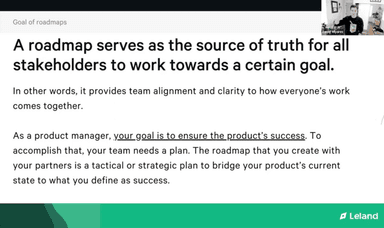 Product Management and Roadmaps