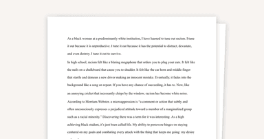 Medical School Personal Statement Example