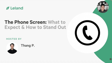 The PM Phone Screen Interview