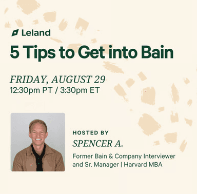 5 Tips to Get into Bain
