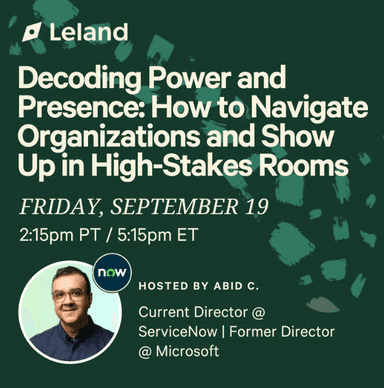 Decoding Power and Presence: How to Navigate Organizations and Show Up in High-Stakes Rooms