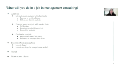What is Consulting?
