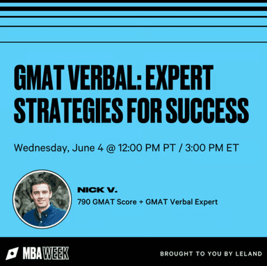 (Jun. 2025) GMAT Verbal: Expert Strategies for Success