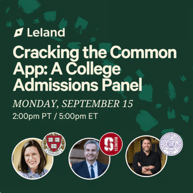 Cracking the Common App: A College Admissions Panel