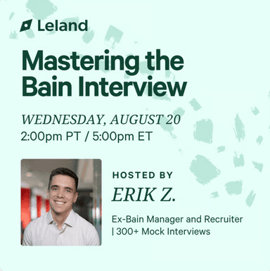 Mastering the Bain Interview