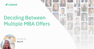 Deciding Between Multiple MBA Offers