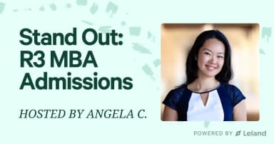 Stand Out: R3 MBA Admissions